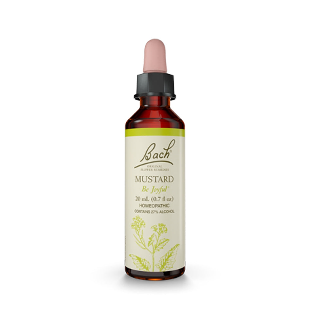 bottle of Bach Original Flower Remedies Mustard