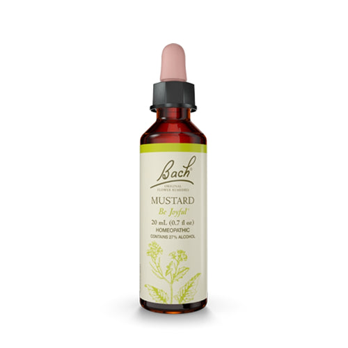 bottle of Bach Original Flower Remedies Mustard