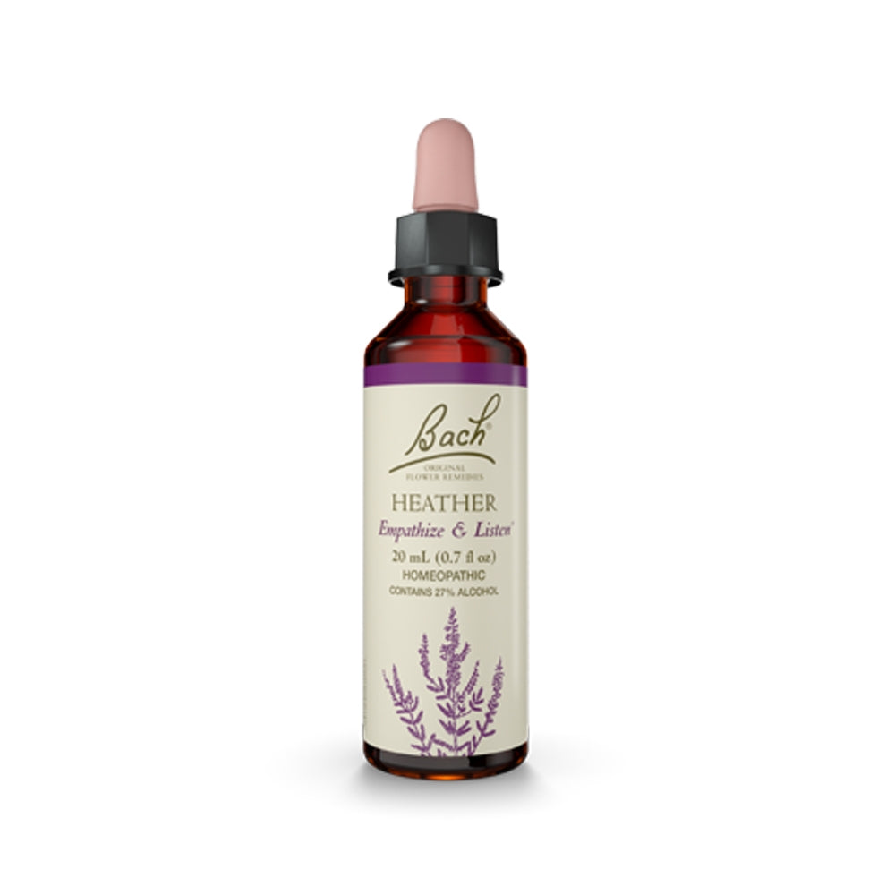 bottle of Bach Original Flower Remedy Heather