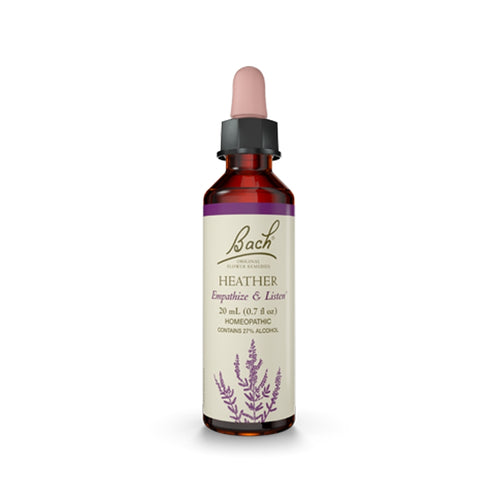 bottle of Bach Original Flower Remedy Heather