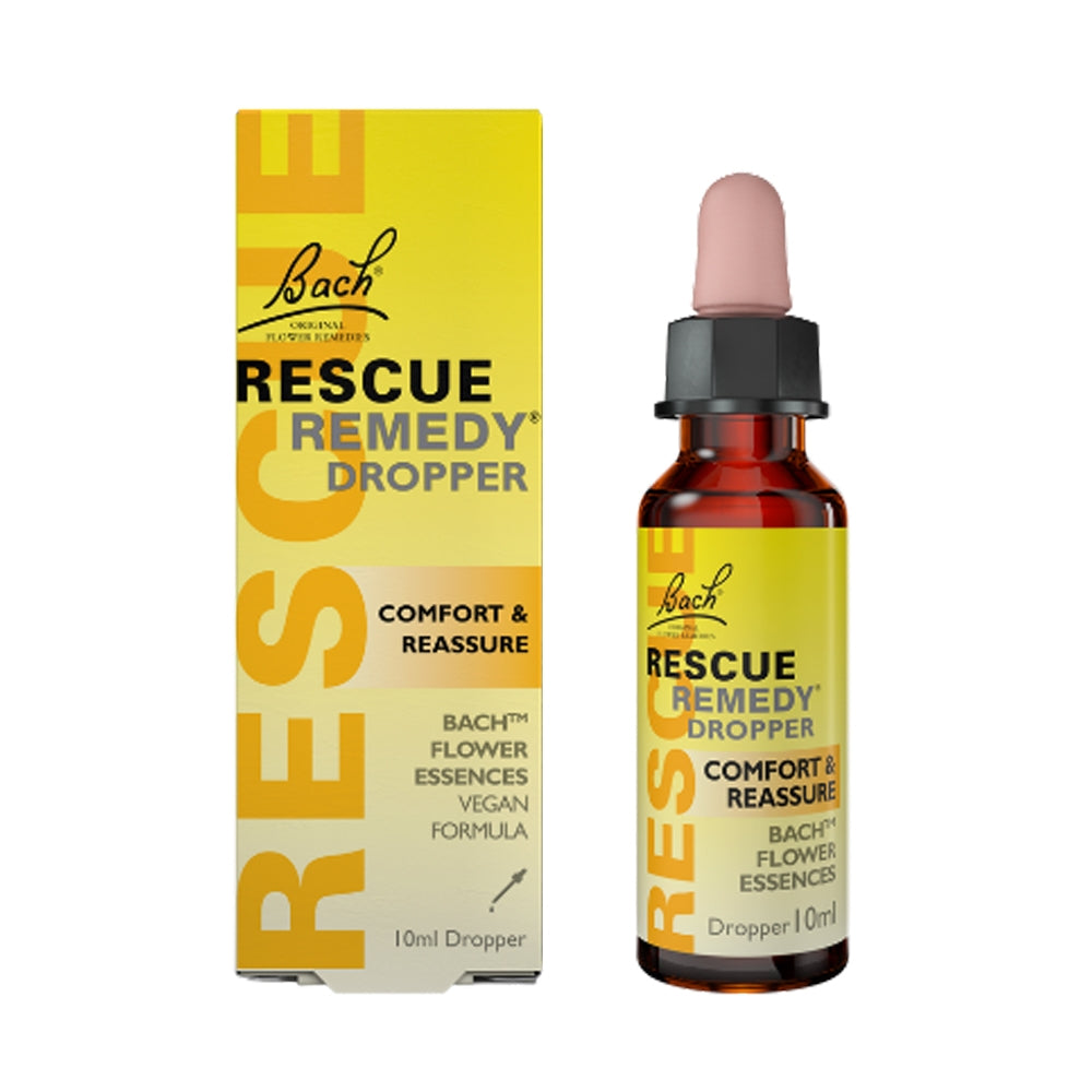 bottle of Bach Rescue Remedy Dropper