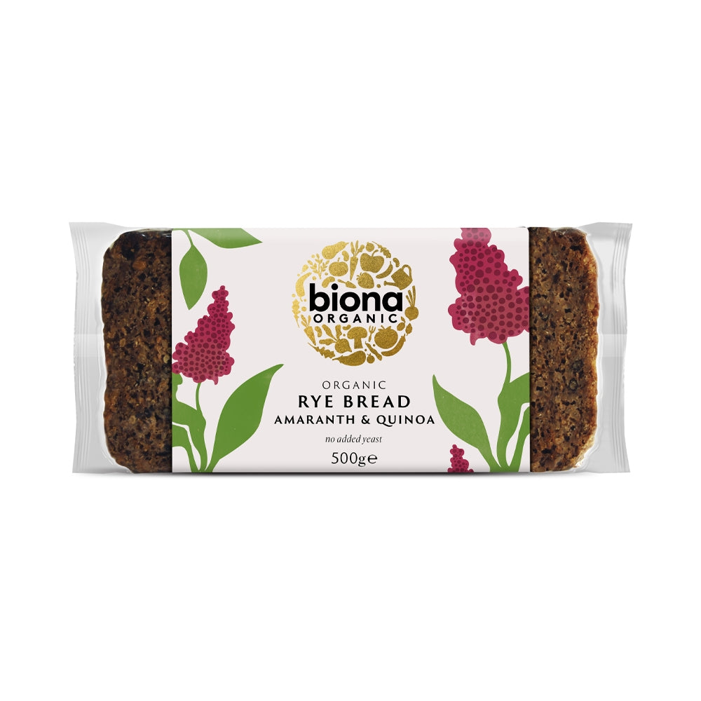 Biona Organic Rye Bread with Amaranth & Quinoa