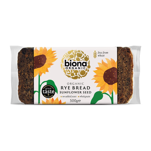 Biona Organic Rye Bread with Sunflower Seed