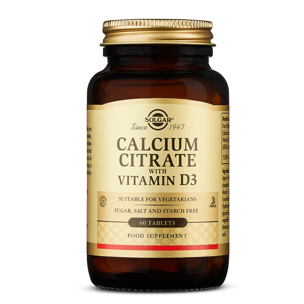 Solgar Calcium Citrate with Vitamin D3