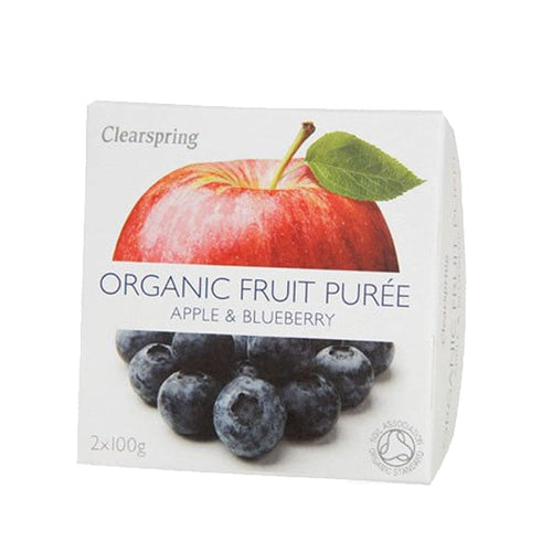 Clearspring Organic Fruit Puree Apple & Blueberry
