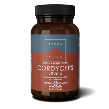 bottle of Terranova Cordyceps