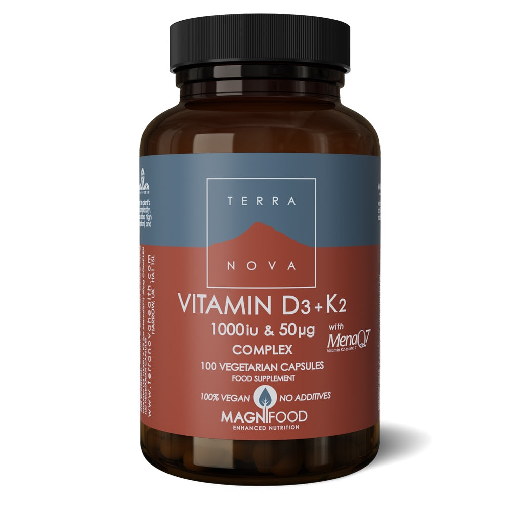 Terranova Vitamin D3 1000IU & K2