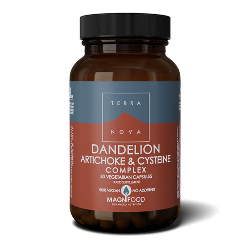 bottle of Terranova Dandelion, Artichoke & Cysteine Complex