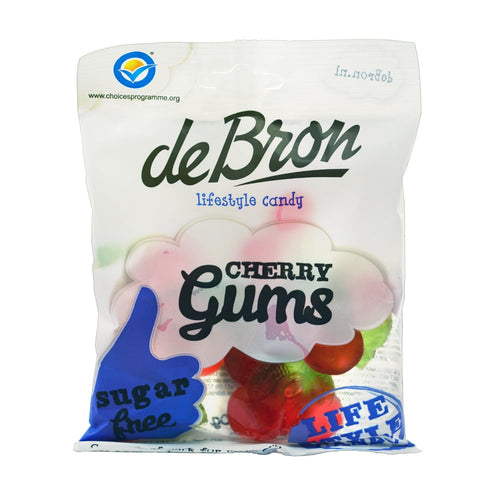 De Bron Sugar Free Cherry Gums