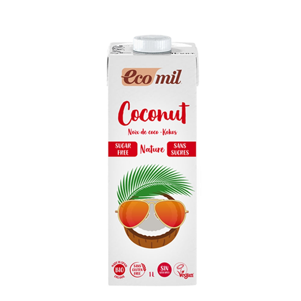 carton of Ecomil Coconut Milk