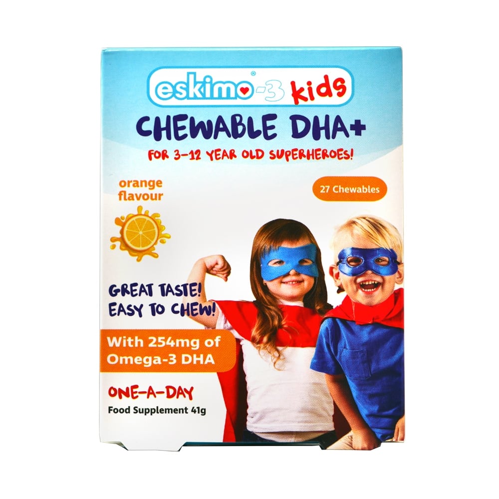 box of Eskimo-3 Kids Chewable DHA+