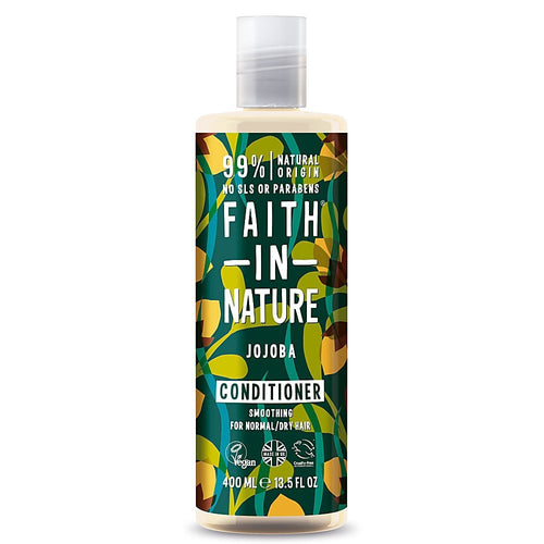 bottle of Faith In Nature Jojoba Conditioner
