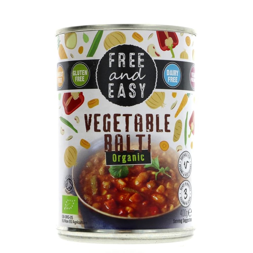 Free & Easy Organic Vegetable Balti