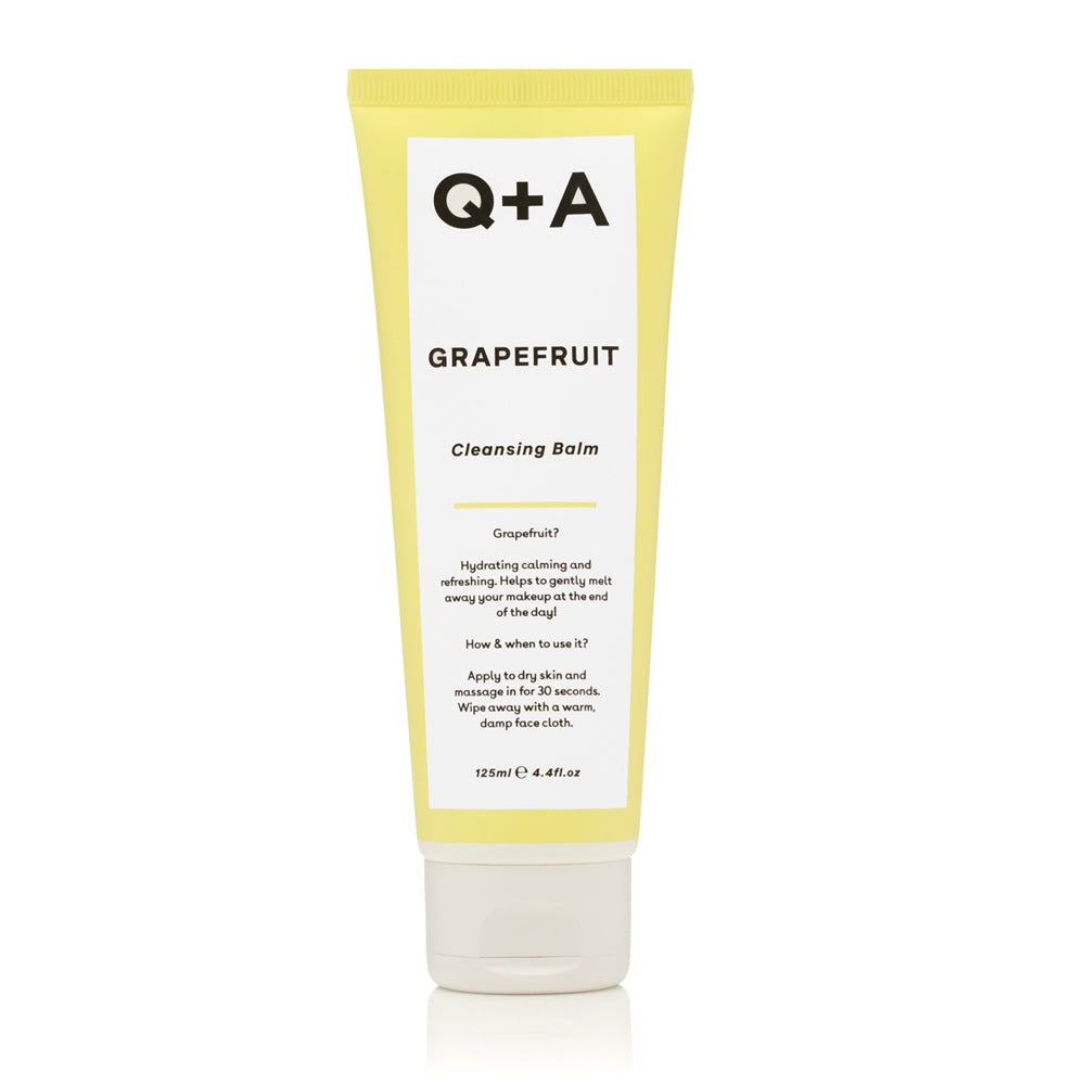 Q+A Grapefruit Cleansing Balm