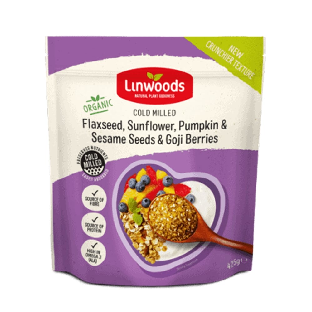 Linwoods Milled Flax, Sunflower, Pumpkin & Chia & Goji Berries
