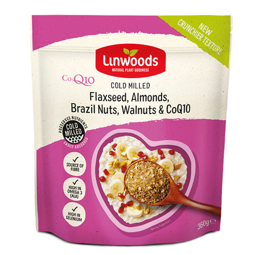 Linwoods Milled Flaxseed, Almonds, Brazil Nuts, Walnuts & Co-Enzyme Q10