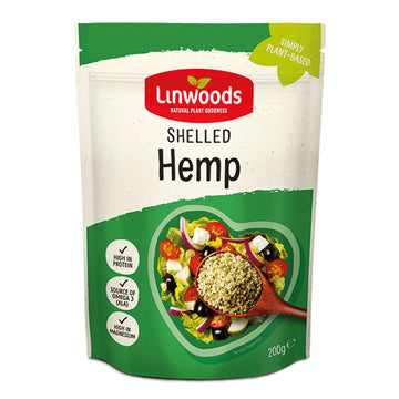 pack of Linwoods Shelled Hemp Seeds