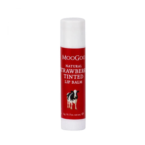 MooGoo Edible Strawberry Lip Balm