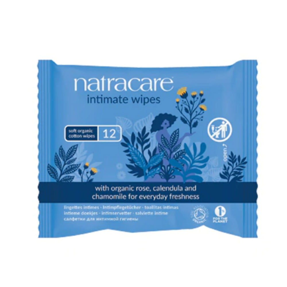 Natracare Organic Cotton Intimate Wipes