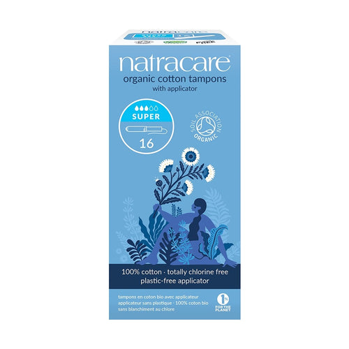 Natracare Super Organic Cotton Tampons with Applicator