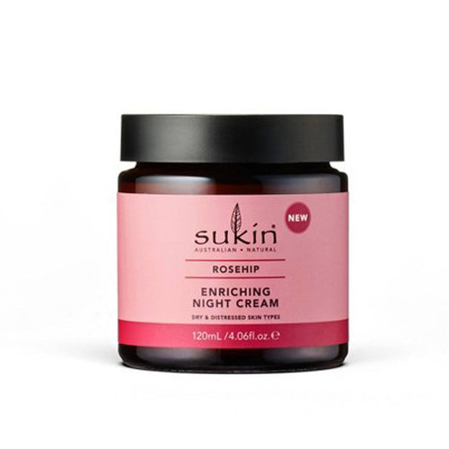 jar of Sukin Rosehip Enriching Night Cream