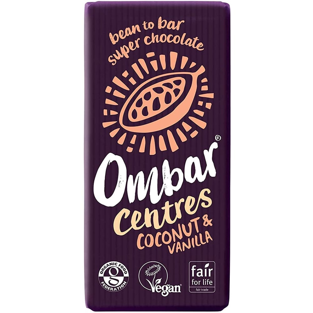 Ombar Centres - Coconut & Vanilla Chocolate
