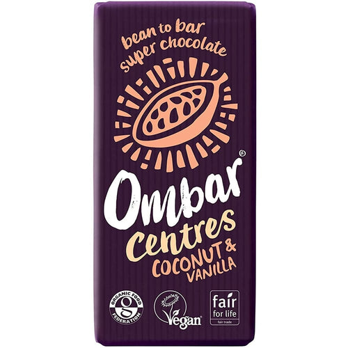 Ombar Centres - Coconut & Vanilla Chocolate