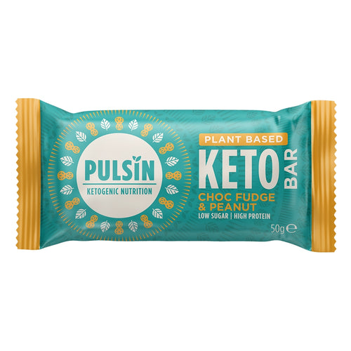 Pulsin Choc Fudge & Peanut Keto Bar