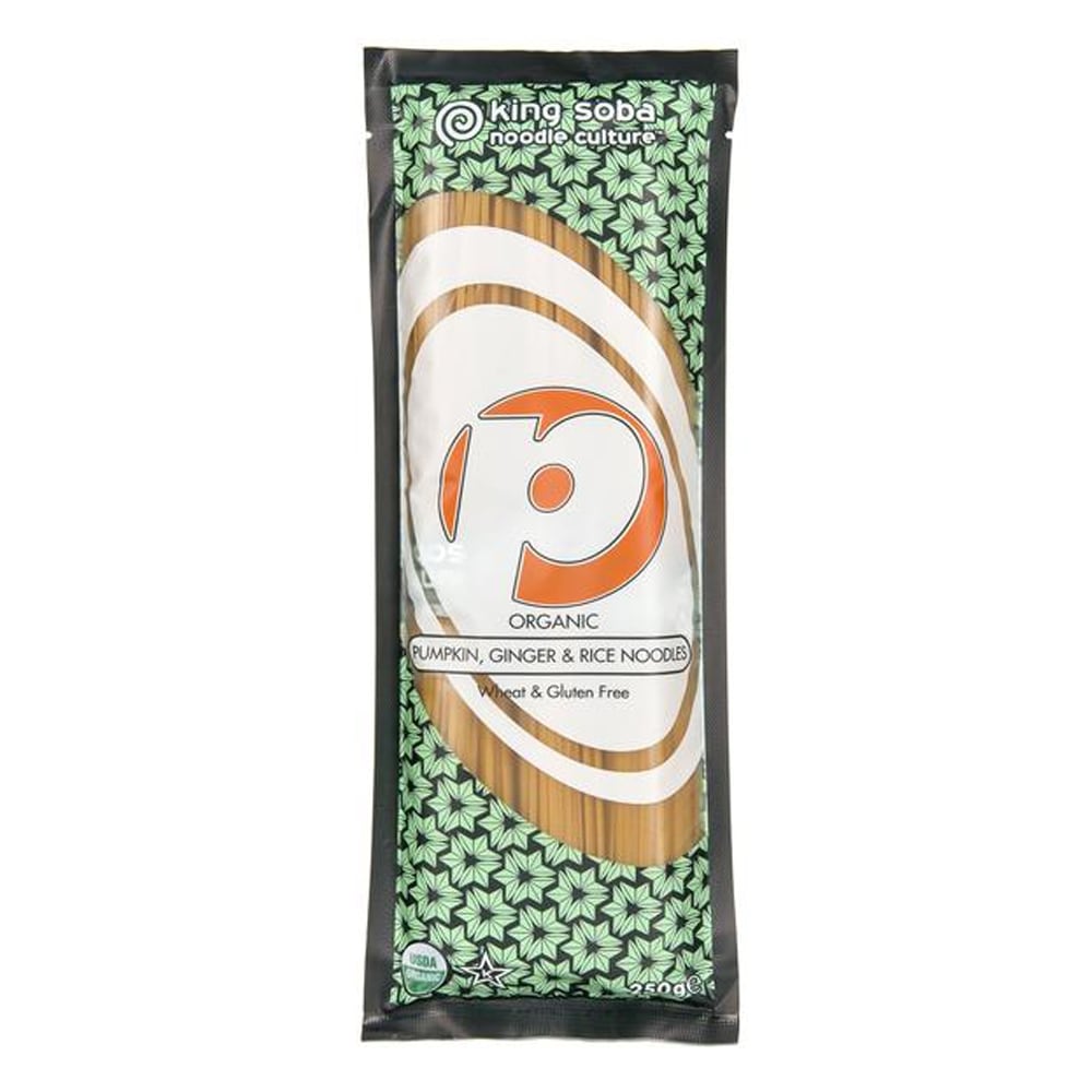 King Soba Organic Pumpkin, Ginger & Rice Noodles
