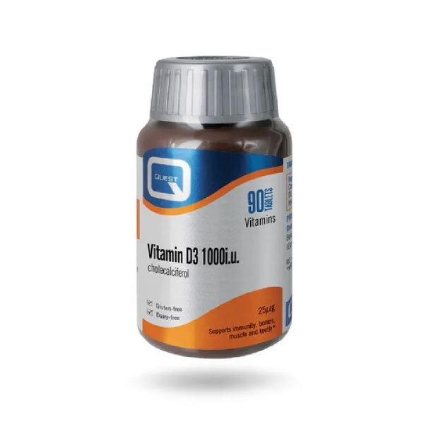 Quest Vitamin D3 1000IU Evergreen Healthfoods