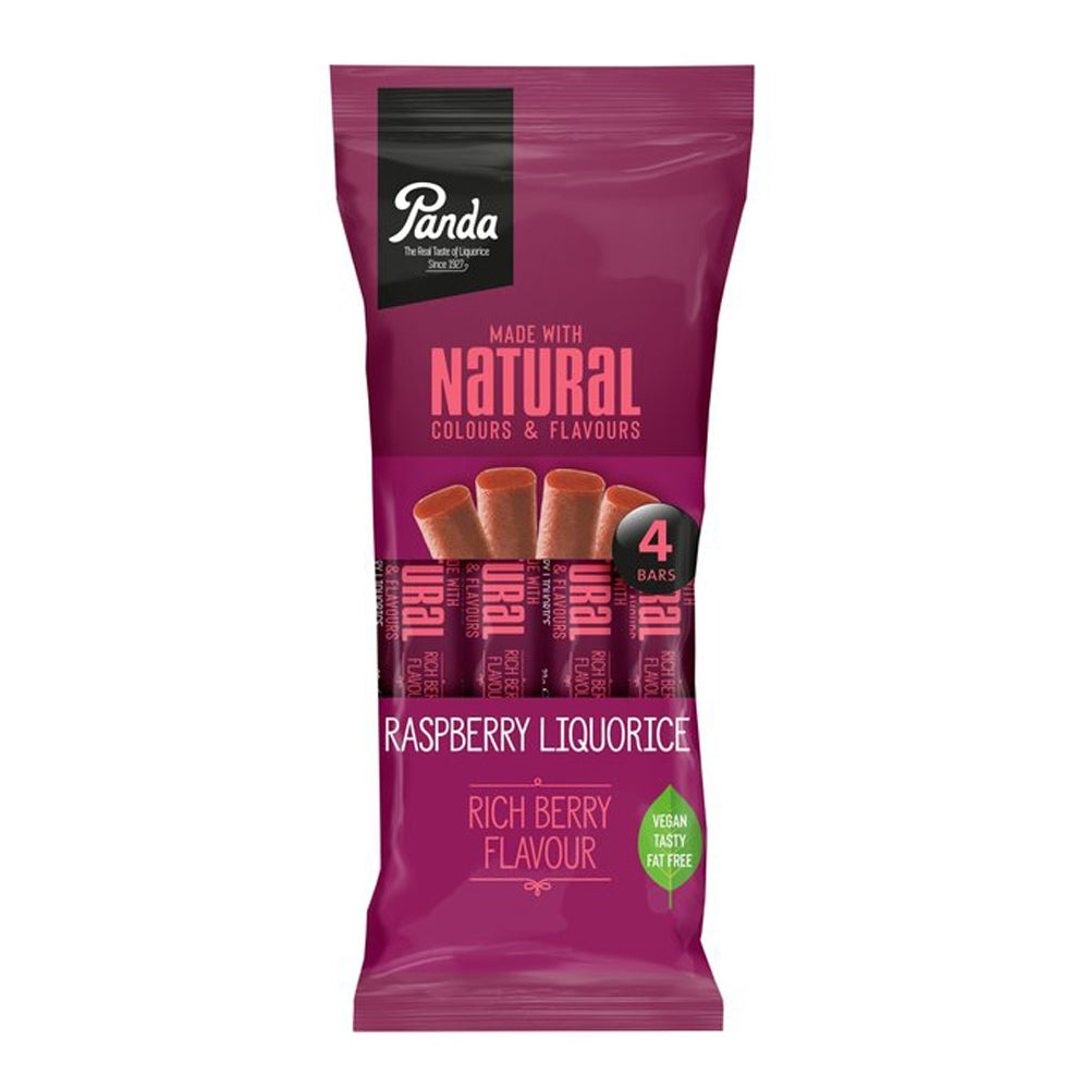 Panda Raspberry Liquorice Bars