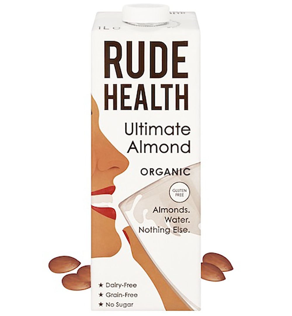 Rude Health Ultimate Almond Milk Evergreen Healthfoods