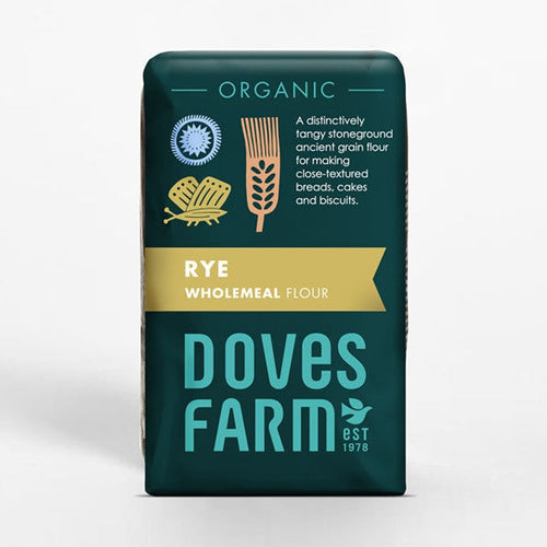 Doves Farm Organic Wholemeal Rye Flour