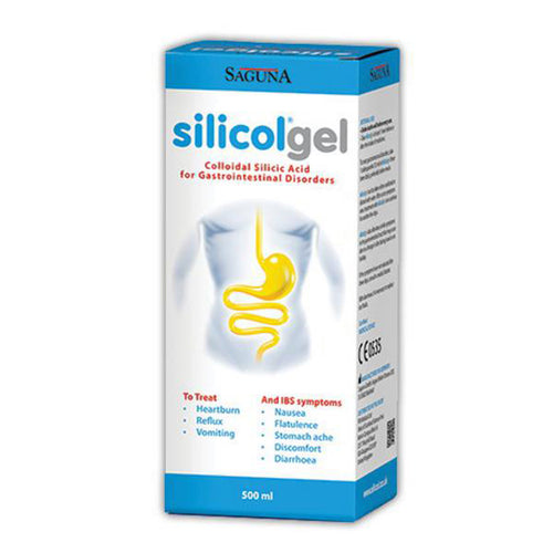 bottle of Saguna Silicogel