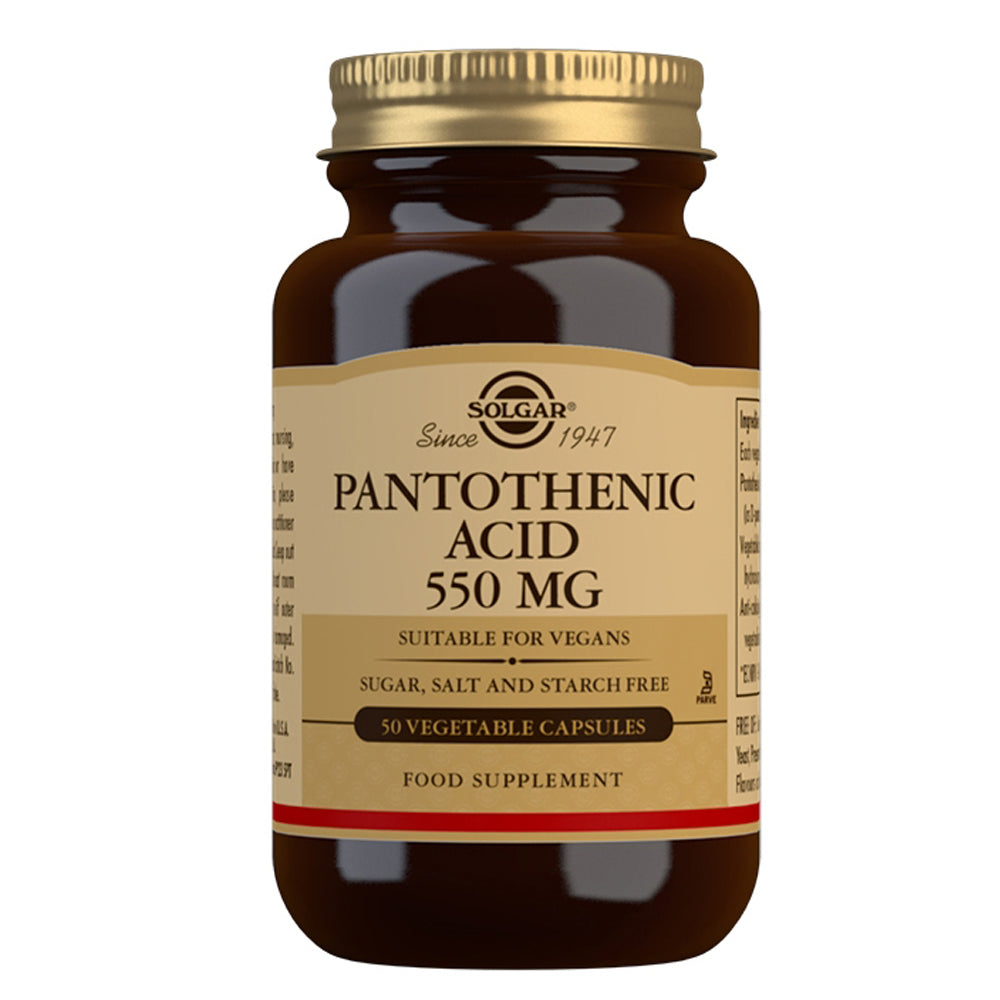 Solgar Pantothenic Acid 550mg