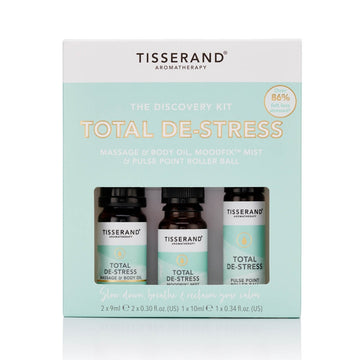 box of Tisserand Total De-Stress Discovery Kit