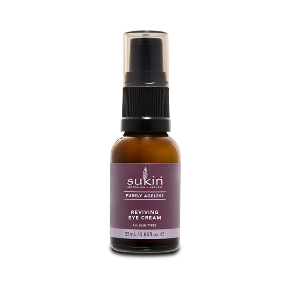 bottle of Sukin Purely Ageless Reviving Eye Cream