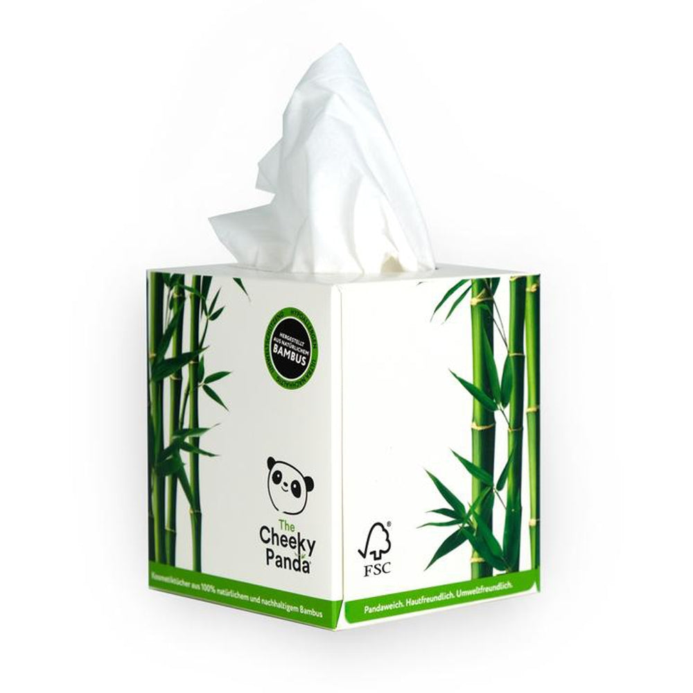 The Cheeky Panda Eco-Friendly Tissues: Cube Box of Bamboo Tissues