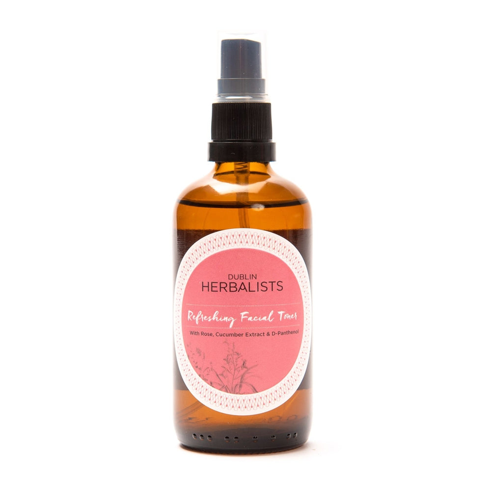 bottle of Dublin Herbalists Refreshing Facial Toner