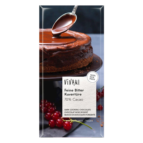 Vivani Organic Dark Cooking Chocolate