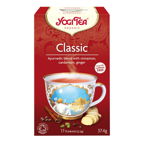 box of Yogi Tea Organic Classic Tea