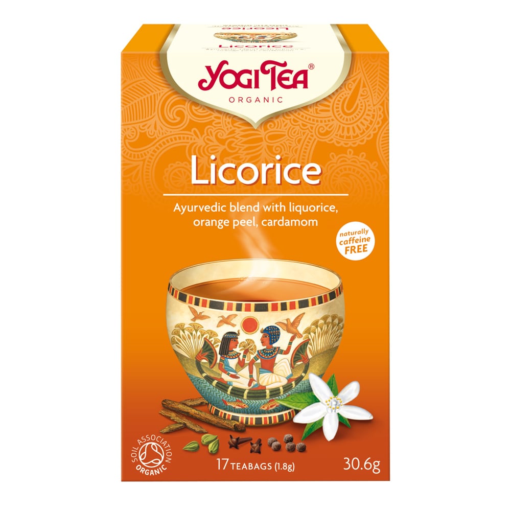 Yogi Tea Organic Licorice Egyptian Spice