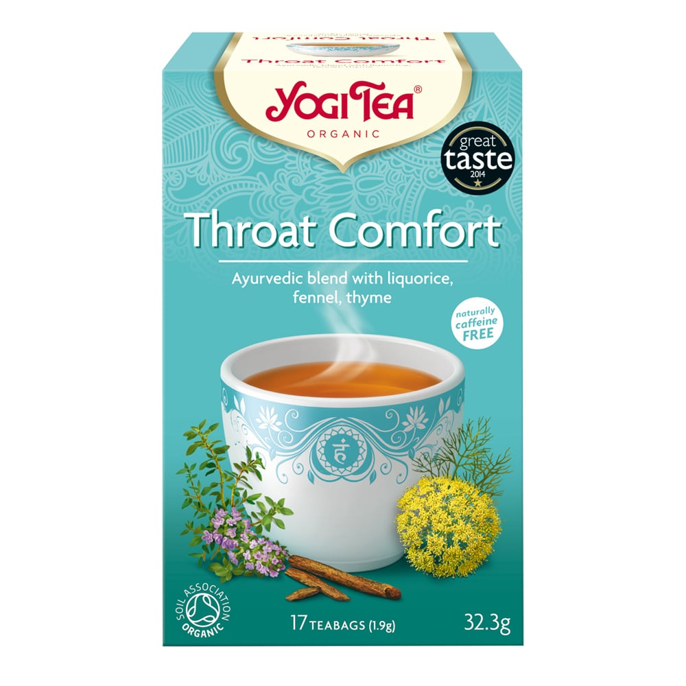 Yogi Tea Organic Throat Comfort Organic Tea