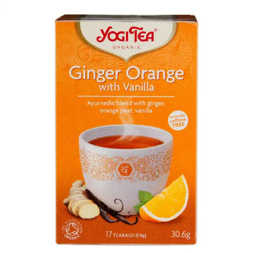 Yogi Tea Organic Ginger Orange with Vanilla Tea