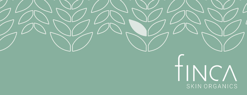 Finca Skin Organics logo with green background