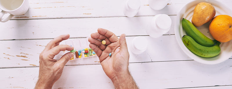 man taking coenzyme Q10 and statins