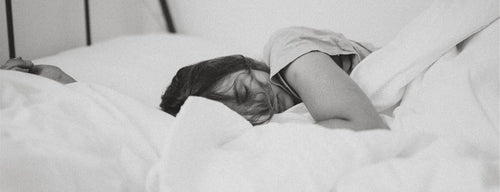 woman in bed sleeping