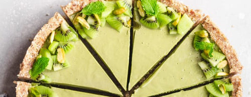 Pistachio Matcha Latte Tart With Iswari