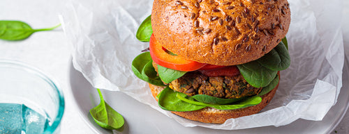 Vegan Lentil Burger