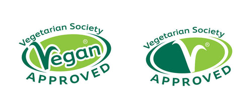 vegetarian society trademark logos